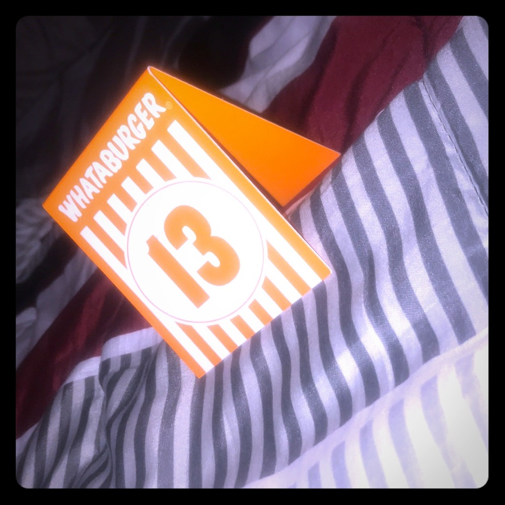 The infamous #13 Whataburger Sign